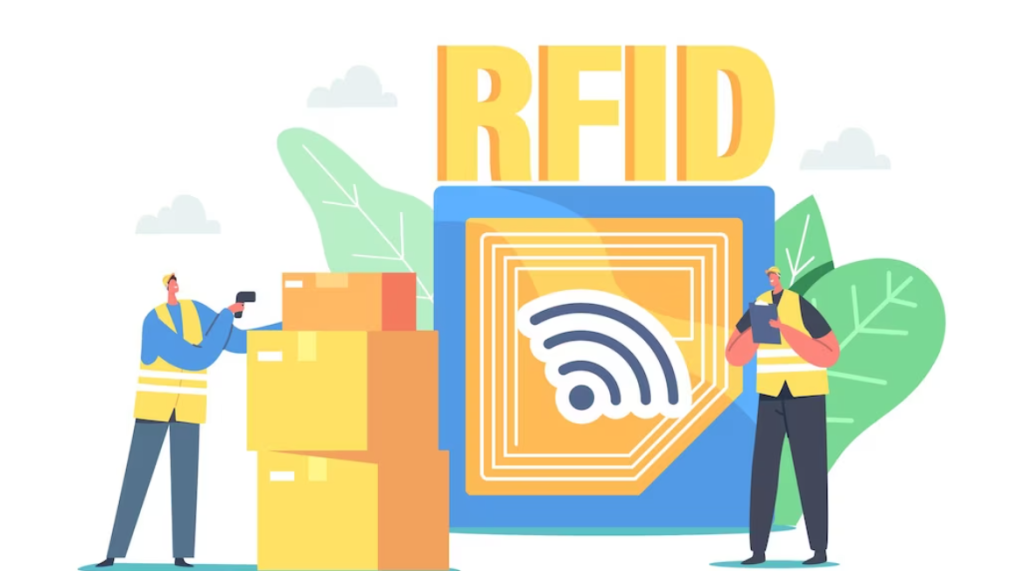 El RFID (identificación por radiofrecuencia) es una tecnología que emplea campos eléctricos o magnéticos en la parte de radiofrecuencia del espectro electromagnético para identificar de forma exclusiva un objeto, animal o persona.